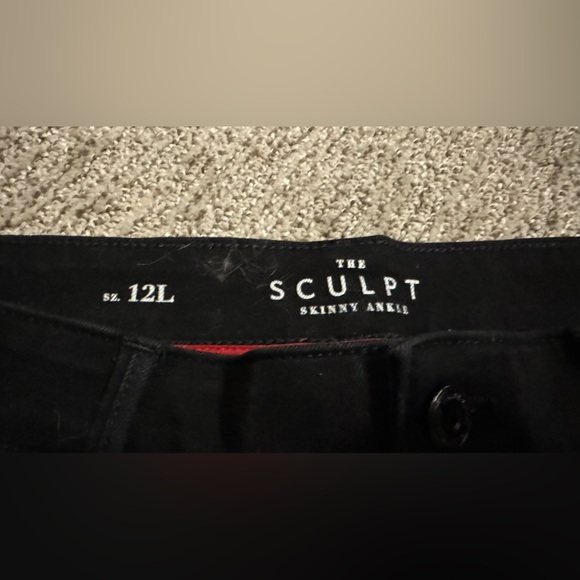 WHBM 12L Ankle Skinny Jeans Black - Picture 3 of 3